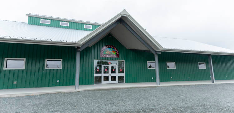 Exterior of Antigonish Farmers Market